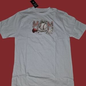 Baseball "MOM" shirt